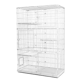 猫 ケージ 大型3段 キャットケージ エンクロージャ ケージセット 組み立て簡単 Amazon.co.jp: PETEPELA(ぺテぺラ) 猫 ケージ 大型 3段 広い 2段